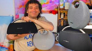 Harman Kardon Go+ Play 2 mini  or Onyx Studio 6 - best speaker for bass?