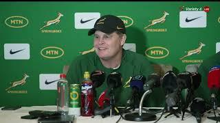 Rassie Erasmus names his Springbok team to face Ireland in the Second Test | Press Conference