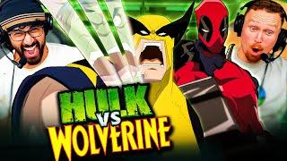 HULK VS. WOLVERINE MOVIE REACTION!! Underrated Marvel Animation Movie | Deadpool | X-Men