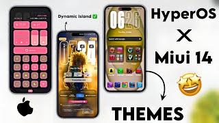 2024 Xiaomi HyperOS New Themes  | Dynamic Island & Customized Settings With Animation 