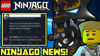 Ninjago Writer Talks Overlord Redemption & Space Season!  Ninjago Dragons Rising Future News!