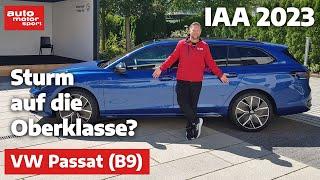 VW Passat (B9): Gelingt der Sturm auf die Oberklasse? Neuvorstellung/Review - IAA 2023