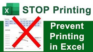 Stop Worksheets or Entire Workbooks from Being Printed in Excel