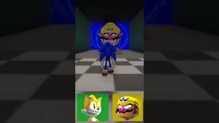 Sonic Fails To Survive Wario Apparition #shorts
