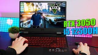 GTA 5 ENHANCED | Acer Nitro 5 POV Gameplay | RTX 3050 , i5 12500H