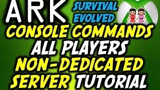 Ark: Survival Evolved Give All Players Admin Commands (Non Dedicated Server) - Now Free with PS Plus