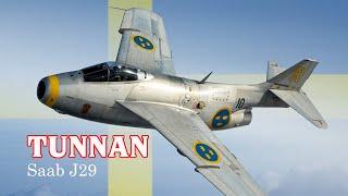 Saab J29 Tunnan - Europe's First True Fighter Jet Made By Sweden