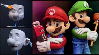 How to make Mario & Luigi (Movie.ver) with Clay / Super Mario Bros. movie (2023) [ kiArt ]