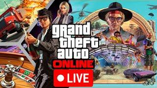 LIVE! GTA Online Diamond Casino Heist VS Cayo Perico Heist, Set Ups And Finales [Jackknife Finnegan