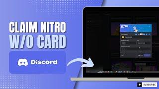 How To Claim Discord Nitro Without Credit Card (2024)