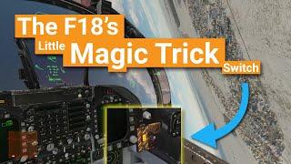 The F18 Magic Trick Switch - Crazy Aerobatics in DCS World