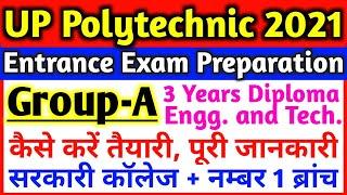 UP Polytechnic Entrance Exam Preparation 2021 Group A || UP Polytechnic Group A || Jeecup Group A