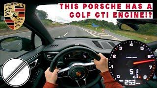 2021 PORSCHE MACAN 245HP TOP SPEED ON GERMAN AUTOBAHN  SLOWEST ORDERABLE PORSCHE HAS A GOLF ENGINE