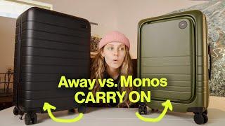 The ULTIMATE Hard Case CARRY ON Luggage Comparison | Monos vs. AWAY