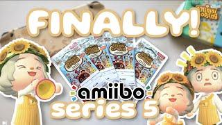 FINALLY Opening Series 5 Amiibo Card Packs!  (Bestest pulls ever?) | Animal Crossing: New Horizons