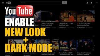 How To Enable New Look and Dark Mode on YouTube