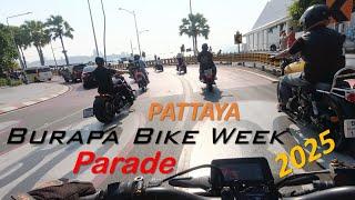 Pattaya Burapa Bike Week 2025 (Parade)