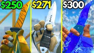 BEST Budget Knives for Under $300 (CHEAP CS2 KNIFE SKINS 2024)