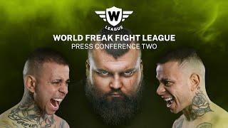 World Freak Fight League 1 - Press Conference Two