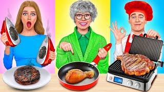 Me vs Grandma Cooking Challenge | Crazy Challenge by Multi DO Challenge