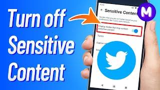 How to Change Twitter Sensitive Content - TURN OFF SENSITIVE CONTENT Setting