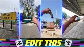 How I created this new trending 3d reel video editing on mobile| Capcut easy tutorial