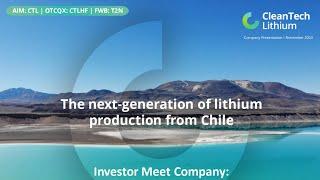 CLEANTECH LITHIUM PLC - Investor Presentation