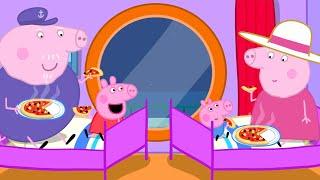 Pizza Night On The Cruise Ship  | Peppa Pig Official Full Episodes