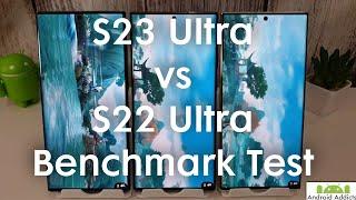 Galaxy S23 Ultra vs S22 Ultra Benchmark Test - GeekBench 6, AnTuTu