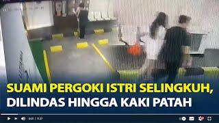 Pilu Suami Pergoki Istri Selingkuh di Jakarta Timur, Terseret Mobil 200 Meter dan Kaki Patah