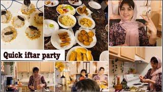 Iftar challenge in 1 hour/ ramadan dawat menu/ Pakistani vlogger