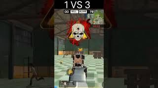 free survival unknown battle ground 1vs3 clutch with mummy set #shorts  video