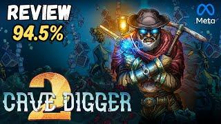 Cave Digger 2 Dig Harder REVIEW on Quest 3