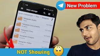 [New Problem] Telegram files not showing in File Manager  | Telegram Download File Not Found