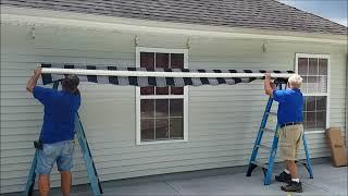 Setting the Company Record for a Retractable Awning Installation