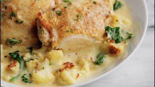 Creamy Chicken and Cauliflower