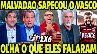 QUE HUMILHAÇÃO! FLAMENGO SAPECOU O VASCO! MIDIA ESPORTIVA RASGA ELOGIOS AO FLAMENGO