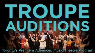 2021 TROUPE AUDITIONS!