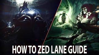 LANE MATCHUPS - IN DEPTH LANING GUIDE - ZED VS VLADIMIR