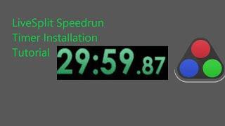 Speedrun Timer Tutorial | how to install a Speedrun Timer and use it in OBS