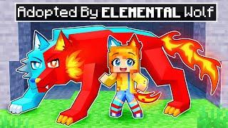 Adopted by an ELEMENTAL WOLF in Minecraft!