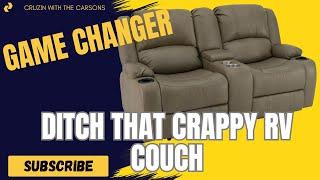 RecPro RV Loveseat