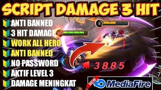 SCRIPT DAMAGE UP 3 HIT PATCH TERBARU SEASON 35 ANTI BANNED