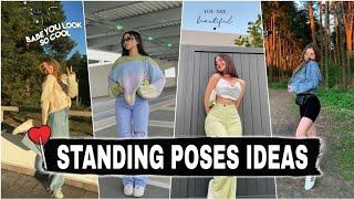 standing poses ideas for girls| aesthetic poses | bmazing