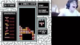 FIRST EVER TETRIS IN NES TETRIS