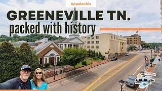 Greeneville, Tennessee: Walking Tour Of Town & Andrew Johnson’s Home Plus Monument Hill!