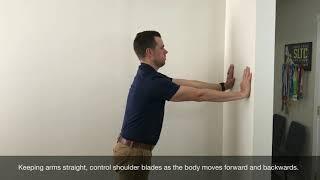 Scapular Protraction/Retraction for Shoulder Pain - Utah Sports Chiropractor