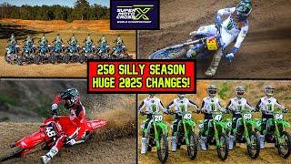 All Known 2025 250 SMX Team Rosters! | Huge Changes (Deegan, Forkner, Adams, Smith, & More)