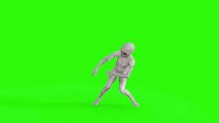GREEN SCREEN 3D ALIEN DANCING