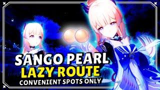 Sango Pearl Farming Route [LAZY ROUTE] + FULL ROUTE MAP